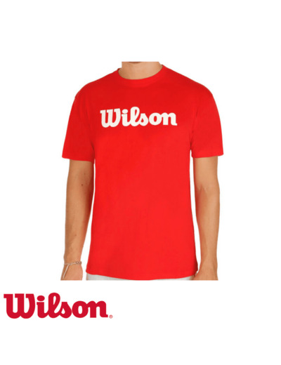 WILSON TEE-SHIRT Logo Red/White