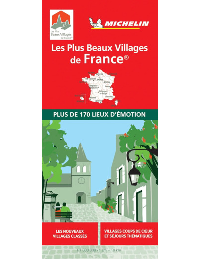 CARTES HISTORIQUES / THEMATIQU - CARTE PLUS BEAUX VILLAGES DE FRANCE