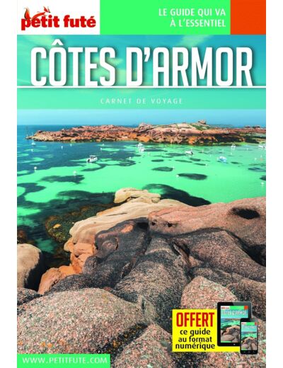 GUIDE COTES D'ARMOR 2022 CARNET PETIT FUTE