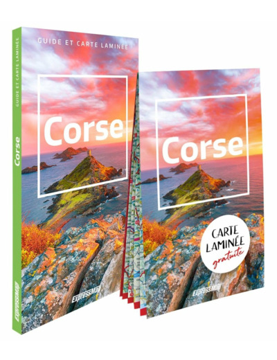 CORSE (GUIDE ET CARTE LAMINEE)