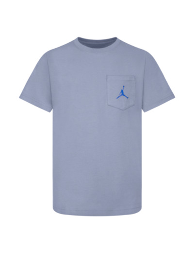 T-shirt Jordan Core Pocket enfant blue slate