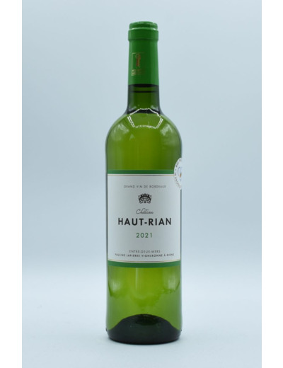 Entre deux mers Château Haut Rian  75 cl