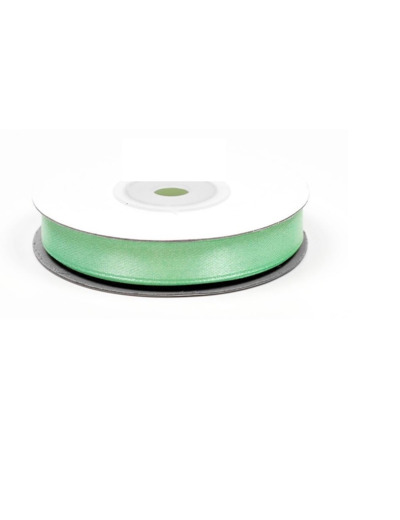 Ruban satin vert d'eau 513 largeur 12 mm