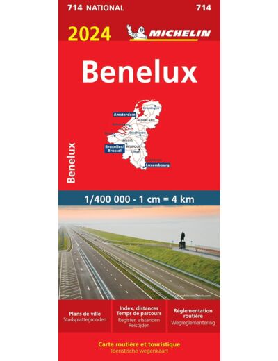 CARTE NATIONALE BENELUX 2024