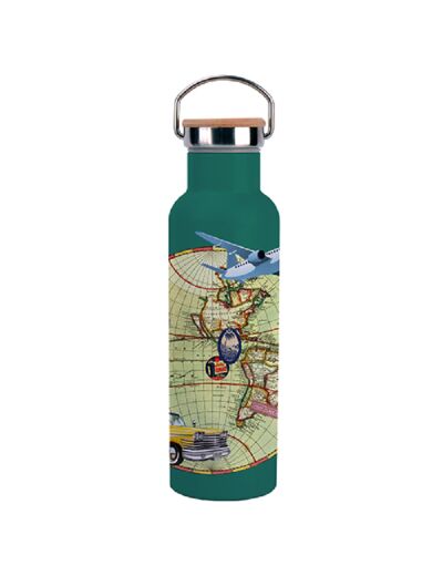 Bouteille isotherme 590ml - VOYAGE AVION