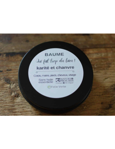 Baume hydratant Karine et chanvre