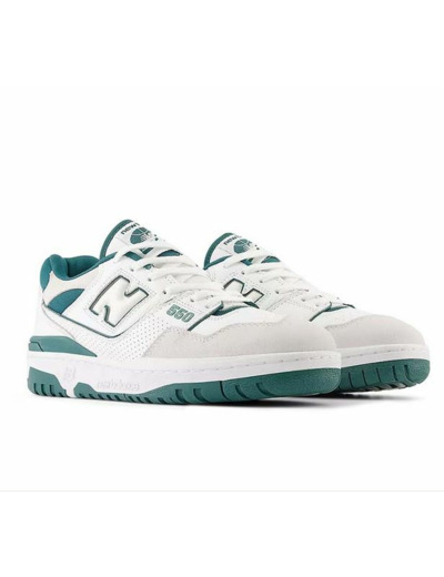 New Balance 550 White Vintage Teal