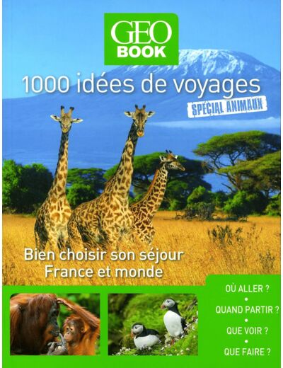 GEOBOOK SPECIAL ANIMAUX RETREF