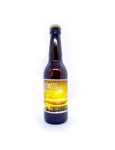 Bière M40 Blonde brasserie naturelle des Landes lot de 6 bouteilles 33 cl