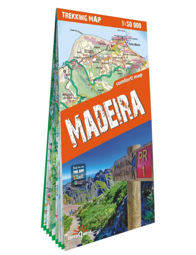 MADERE 1/50.000 (CARTE GRAND FORMAT LAMINEE TREKKING TQ). MADEIRA - ANGLAIS