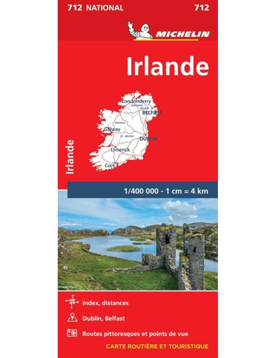 CARTE NATIONALE IRLANDE - IERLAND