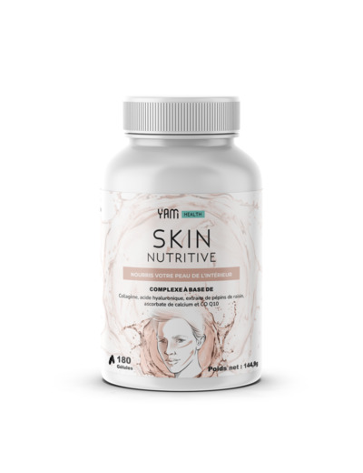 SKIN NUTRITIVE 180 GELULES YAM NUTRITION