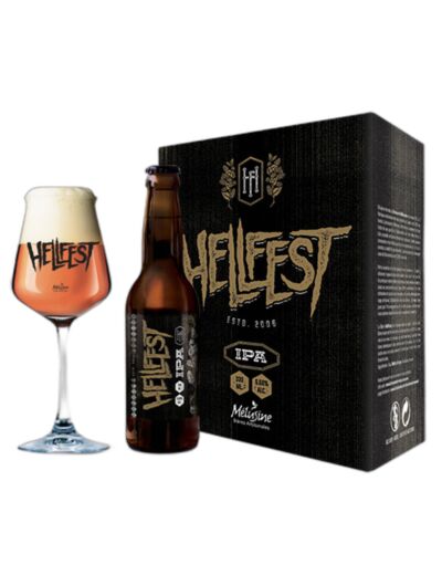 Bière Hellfest Ipa Mélusine 33cl