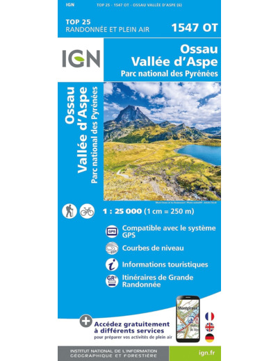 1547OT OSSAU - VALLEE D'ASPE PN PYRENEES