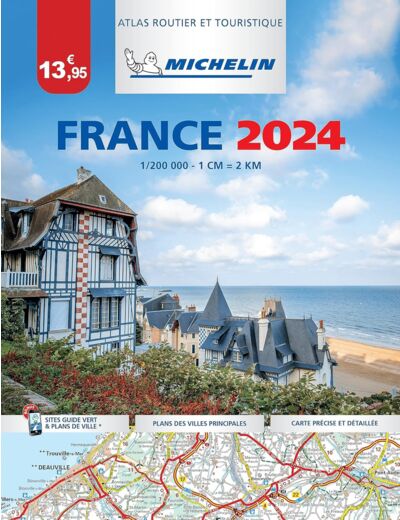 ATLAS FRANCE - ATLAS ROUTIER FRANCE 2024 (A4-BROCHE)