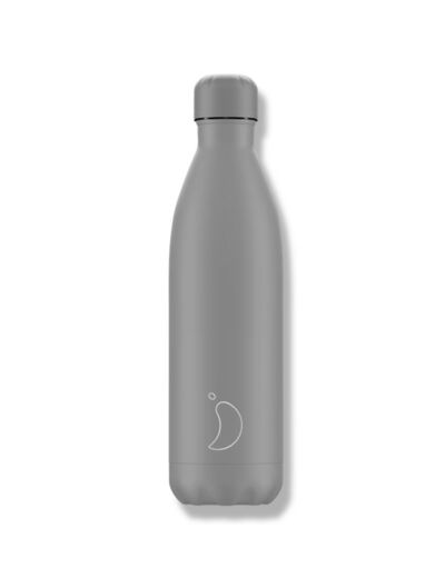 750ml - Bouteille isotherme MONOCHROME GRIS