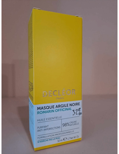 Masque Argile Noire