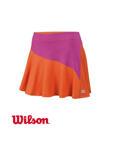 WILSON SKIRT STAR BONDED Orange/Violet