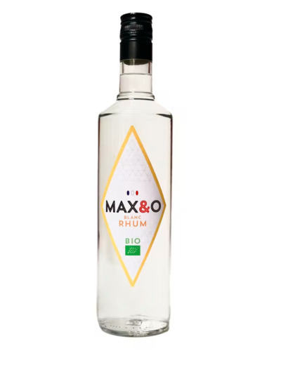 Rhum blanc Bio Max&O 70 cl