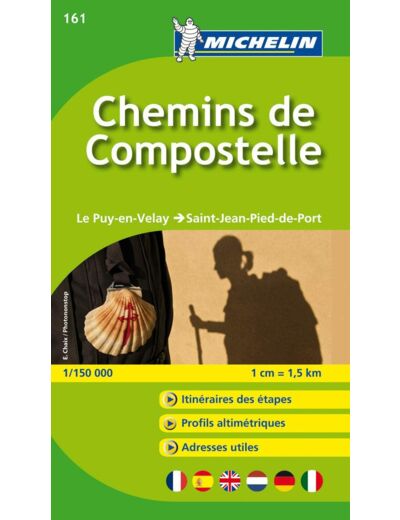 CARTES HISTORIQUES / THEMATIQU - CHEMINS DE COMPOSTELLE / LE PUY-EN-VELAY - ST-JEAN-PIED-DE-PORT