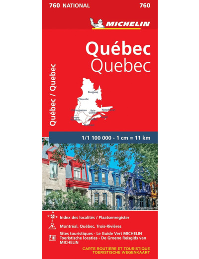 CARTE NATIONALE QUEBEC / QUEBEC