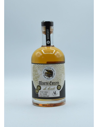 Whisky français single malt Tourné Le Comte Monté Cristo 50 cl