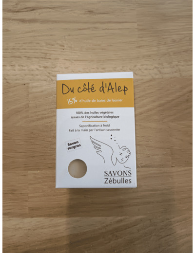 Savon du côté d'Alep