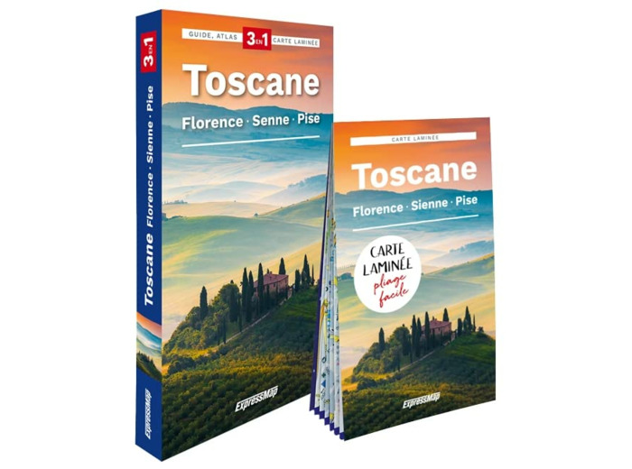 TOSCANE. FLORENCE, SIENNE, PISE (GUIDE 3EN1)