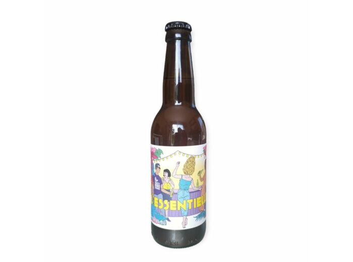 Bière Blonde- Ligérian Pale Ale L'Essentiel Brasserie Les Allumettes Bio Lot De 6 Bout 75cl
