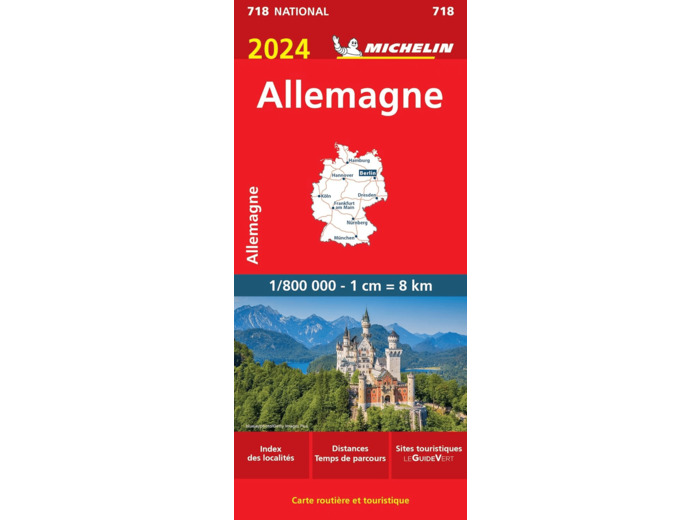 CARTE NATIONALE ALLEMAGNE 2024