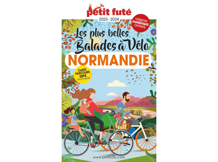 GUIDE BALADES A VELO NORMANDIE 2023 PETIT FUTE