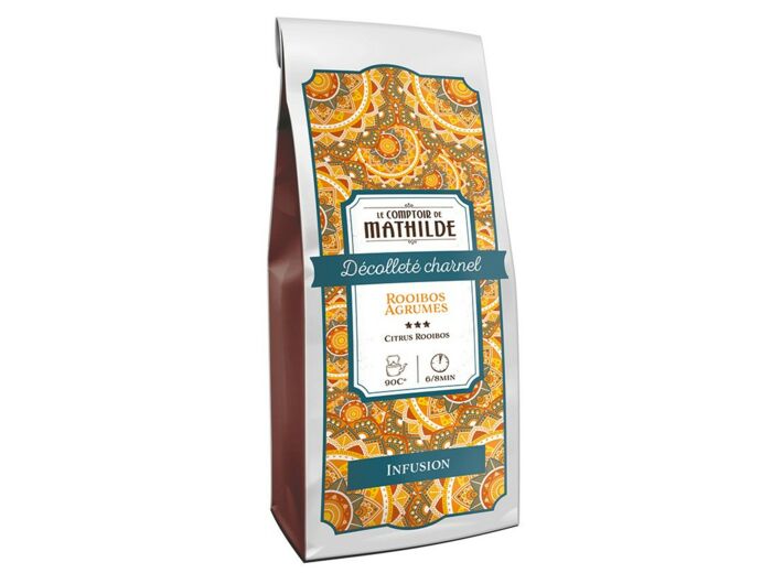 Décolleté charnel : Infusion Rooibos agrumes