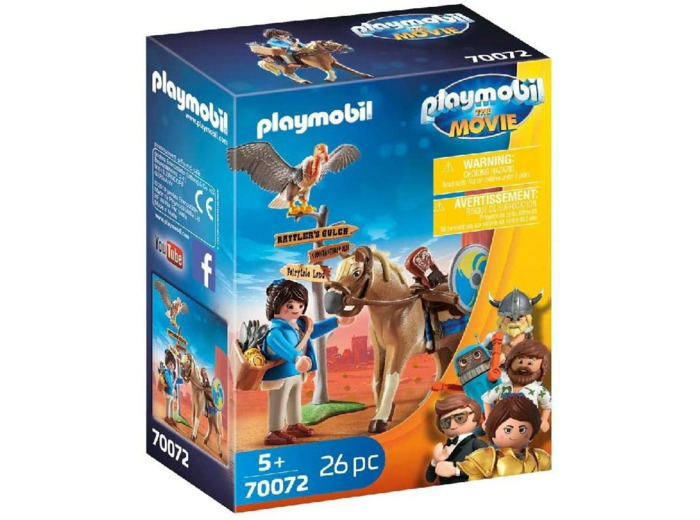 Playmobil - Playmobil The Movie Marla avec Cheval - 70072