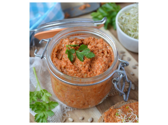 Tapenade Olive verte- Tomate- Poivron