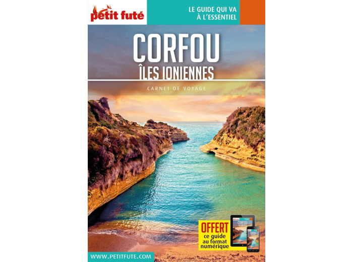 GUIDE CORFOU 2023 CARNET PETIT FUTE