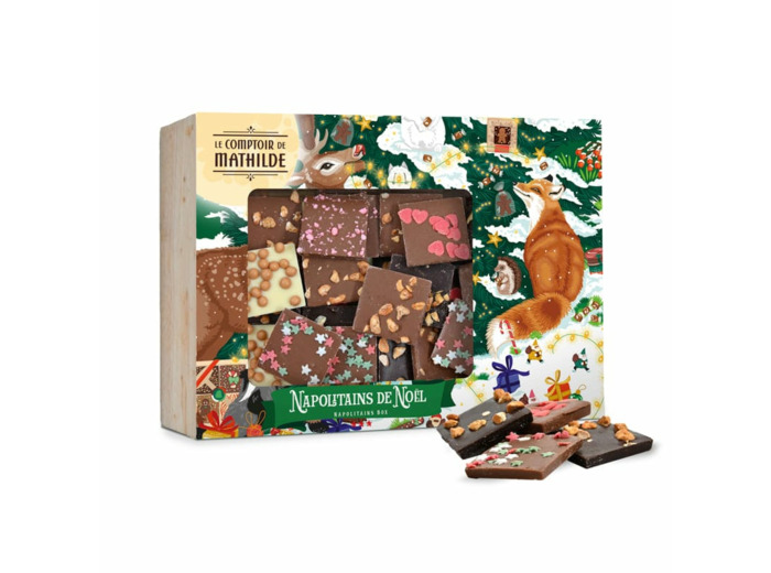 Coffret Napolitains de Noël 300G