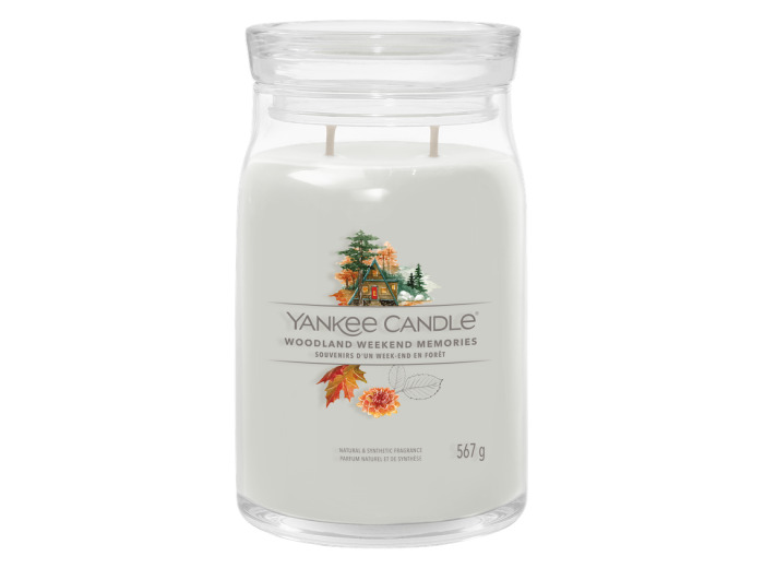 YANKEE CANDLE SOUVENIR WEEKEND EN FORET JAR GRAND MODELE