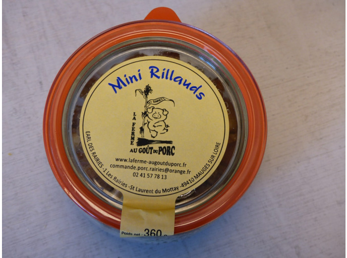 Mini rillauds d'Anjou (360g)