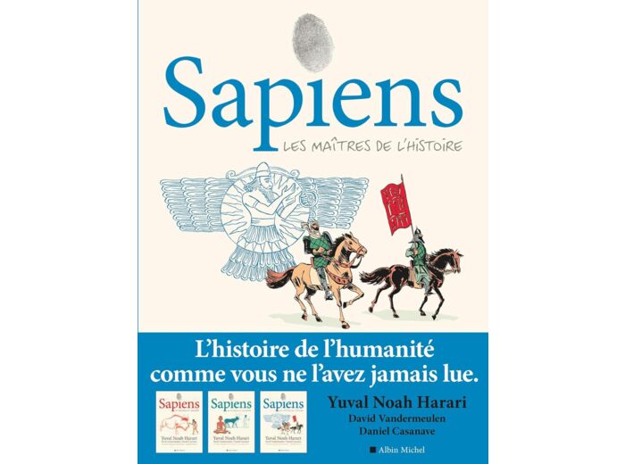 SAPIENS - TOME 3 (BD) - LES MAITRES DE L'HISTOIRE