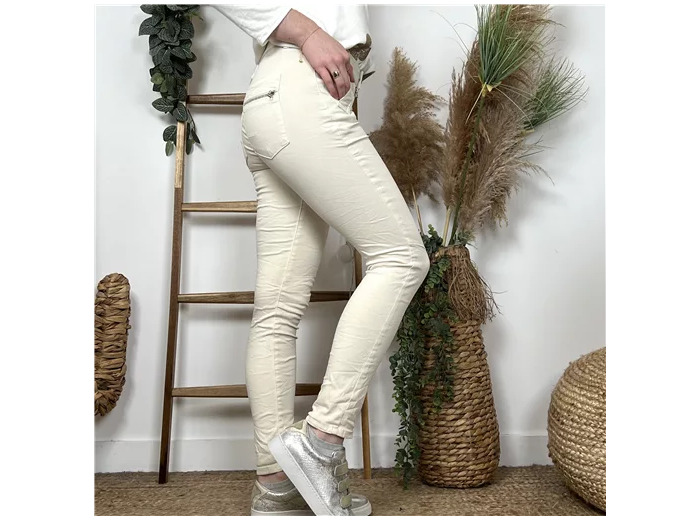 P074- Jean Melly.and.Co (Xs-Xl) (beige)