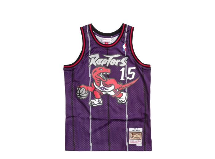 MAILLOT MITCHELL & NESS  RETRO TORONTO RAPTORS VINCE CARTER #15