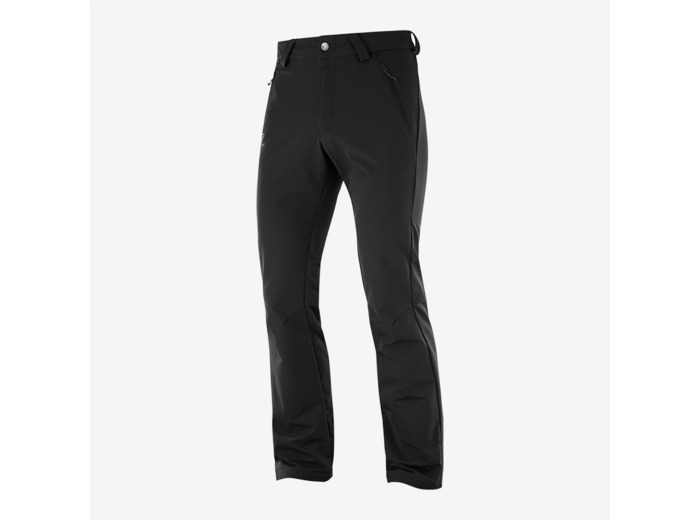 Salomon Wayfarer Warm Staight Pant M black