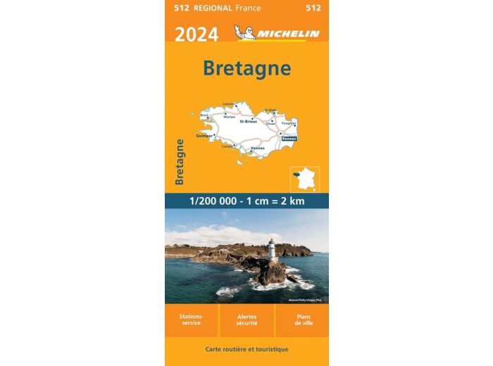 CARTE REGIONALE BRETAGNE 2024
