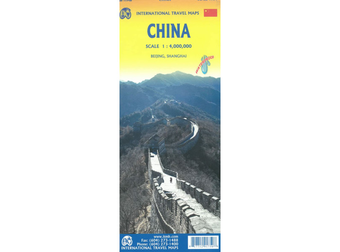 CHINA INTERNATIONAL TRAVEL MAP