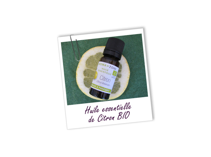 Huile essentielle citron tonique et purifiante