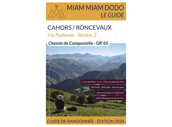 MIAM MIAM DODO GR65 SECTION 2 EDITION 2024 (CAHORS A RONCEVAUX)