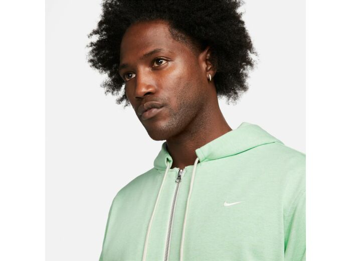 Sweat Nike Dri-fit Ful Zip Standard Issue light grey