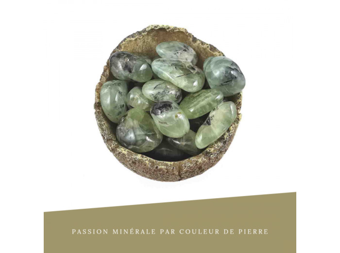 Prehnite avec épidote