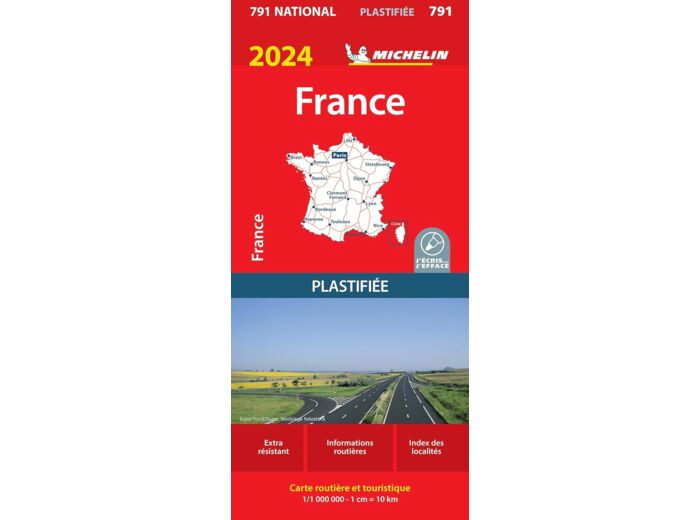 CARTE NATIONALE FRANCE 2024 - PLASTIFIE