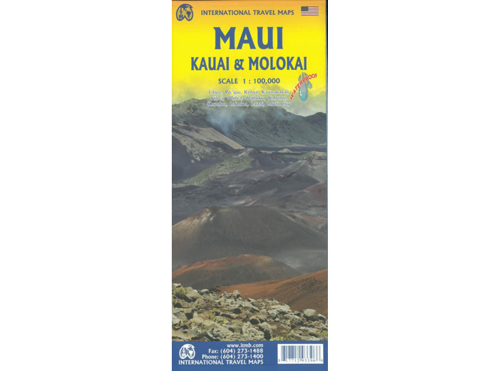 MAUI - KAUAI & MOLOKAI - WATERPROOF